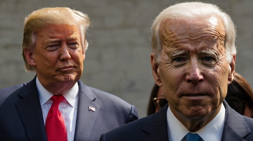 Biden and Trump